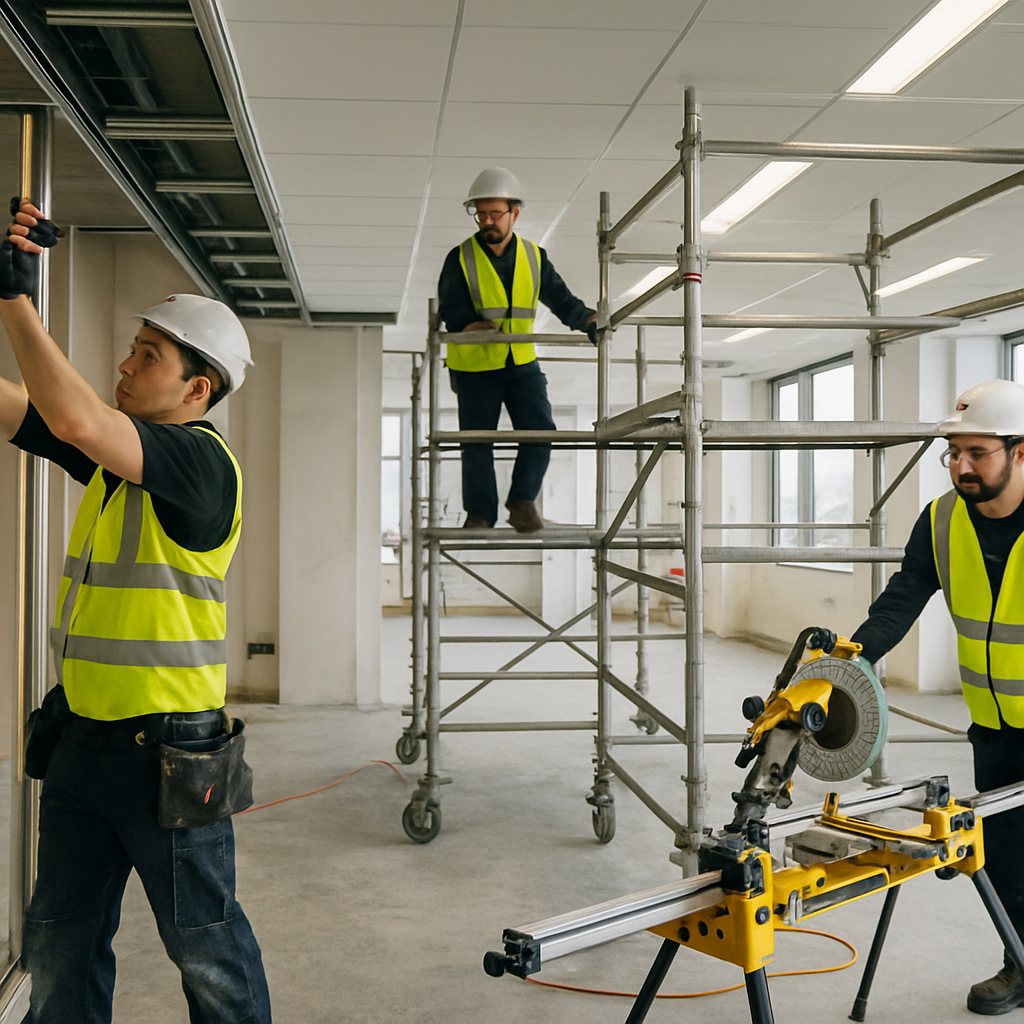how to start a commercial construction company UK