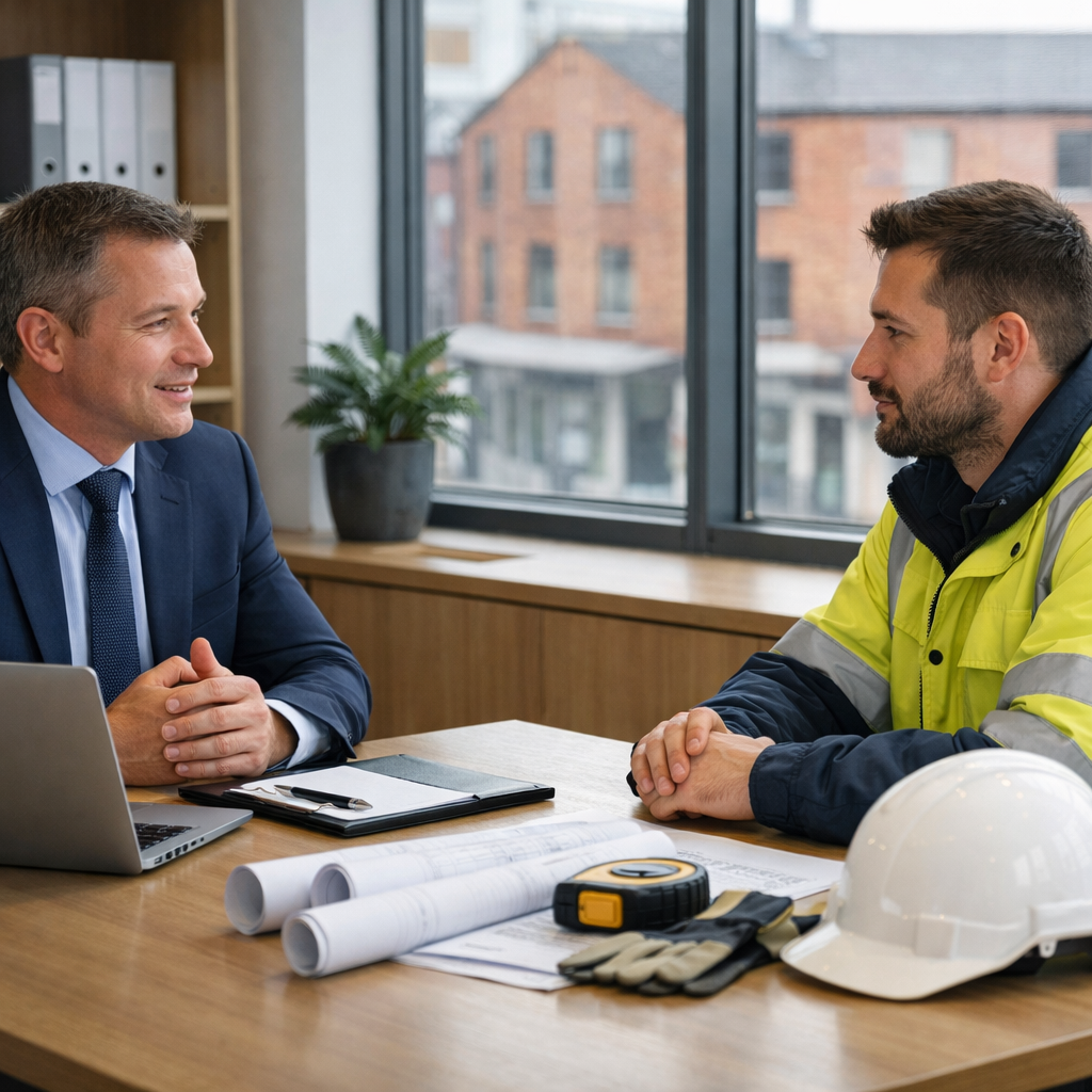 how to get a business loan to start a construction company UK