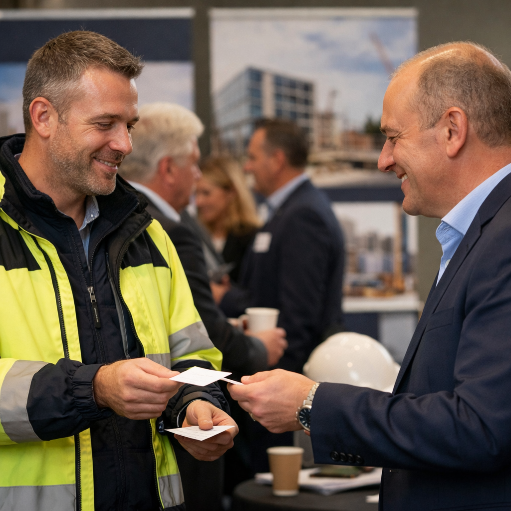 how to find your first commercial construction client UK
