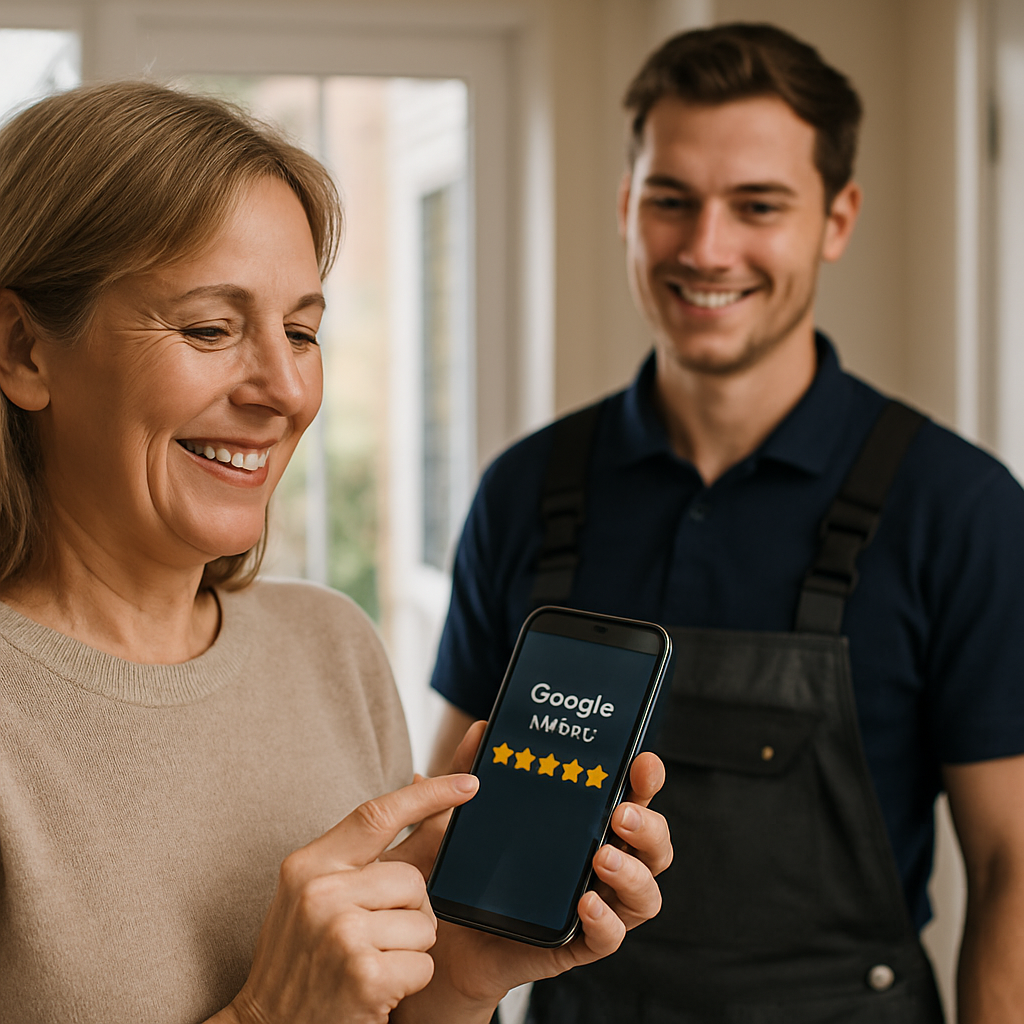 how to get more Google reviews US contractor