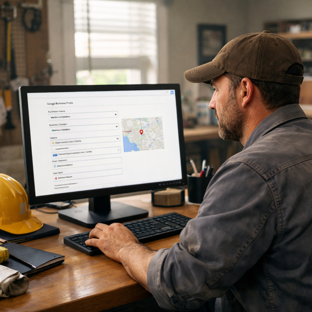 Google Business Profile contractor USA setup