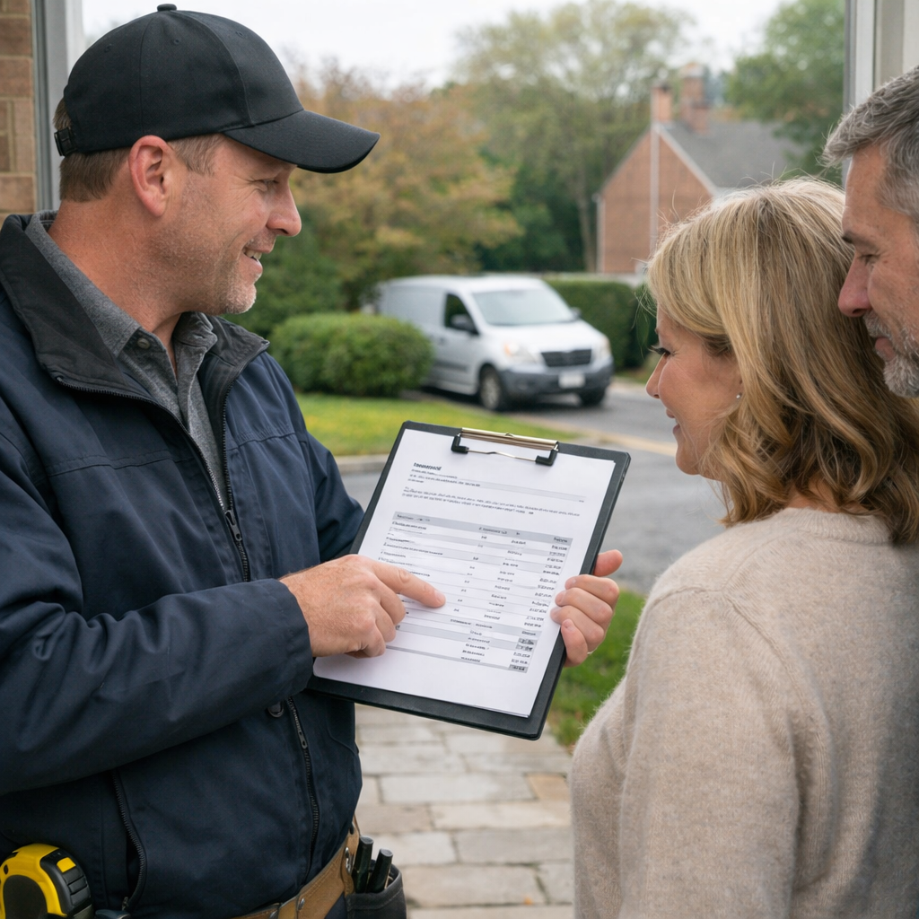 how to write a quote contractor USA wins job