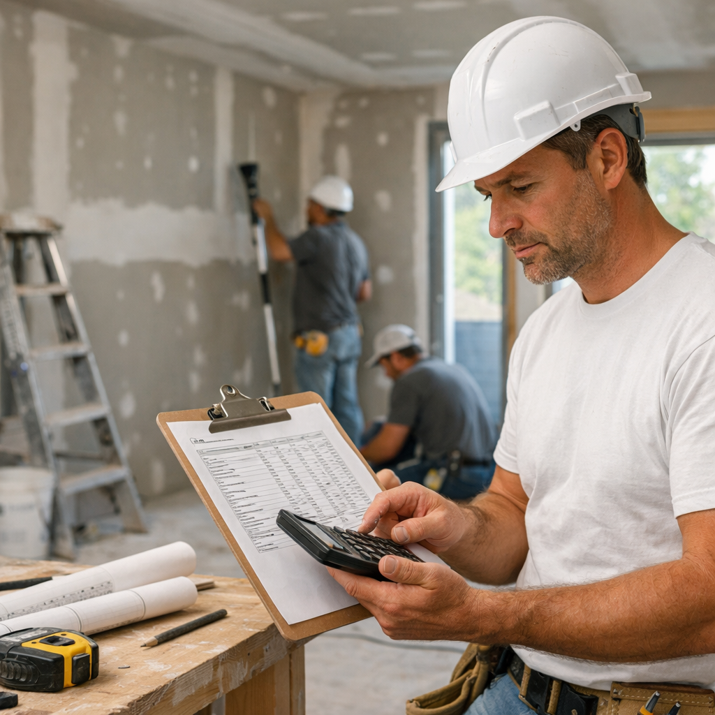 drywall contractor hourly rates USA 2026