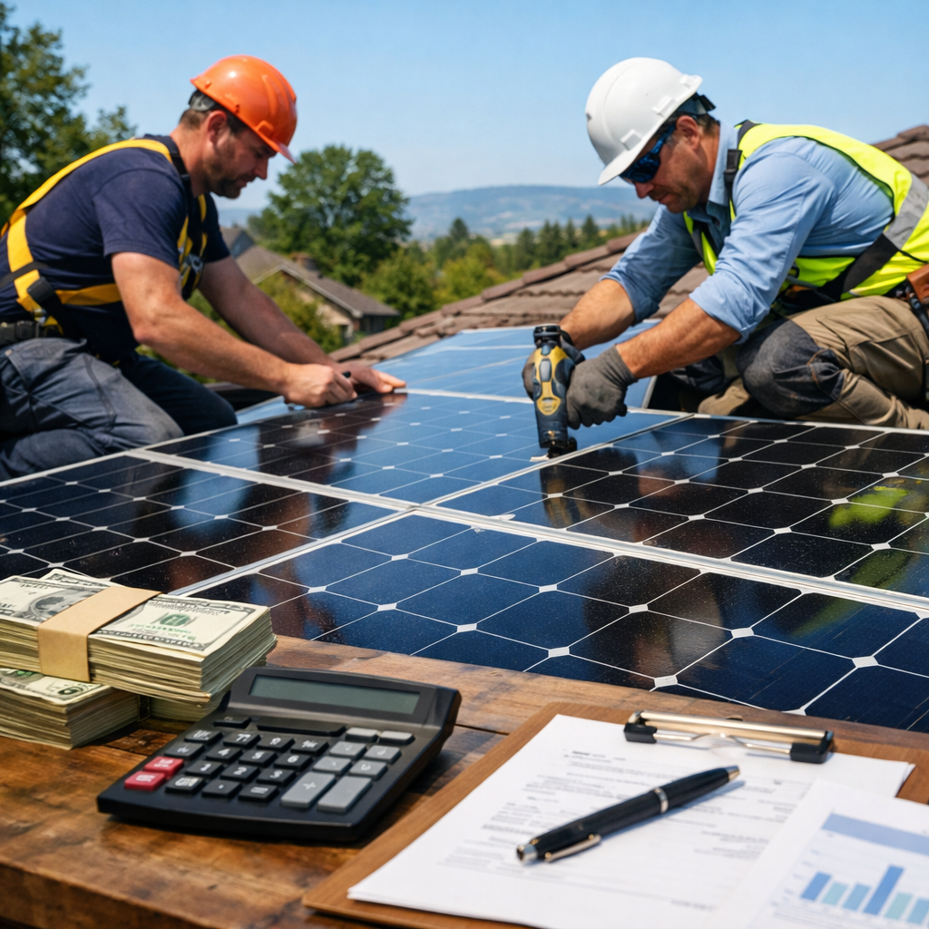 How Much Does a Solar Installer Charge Per kW in the USA?