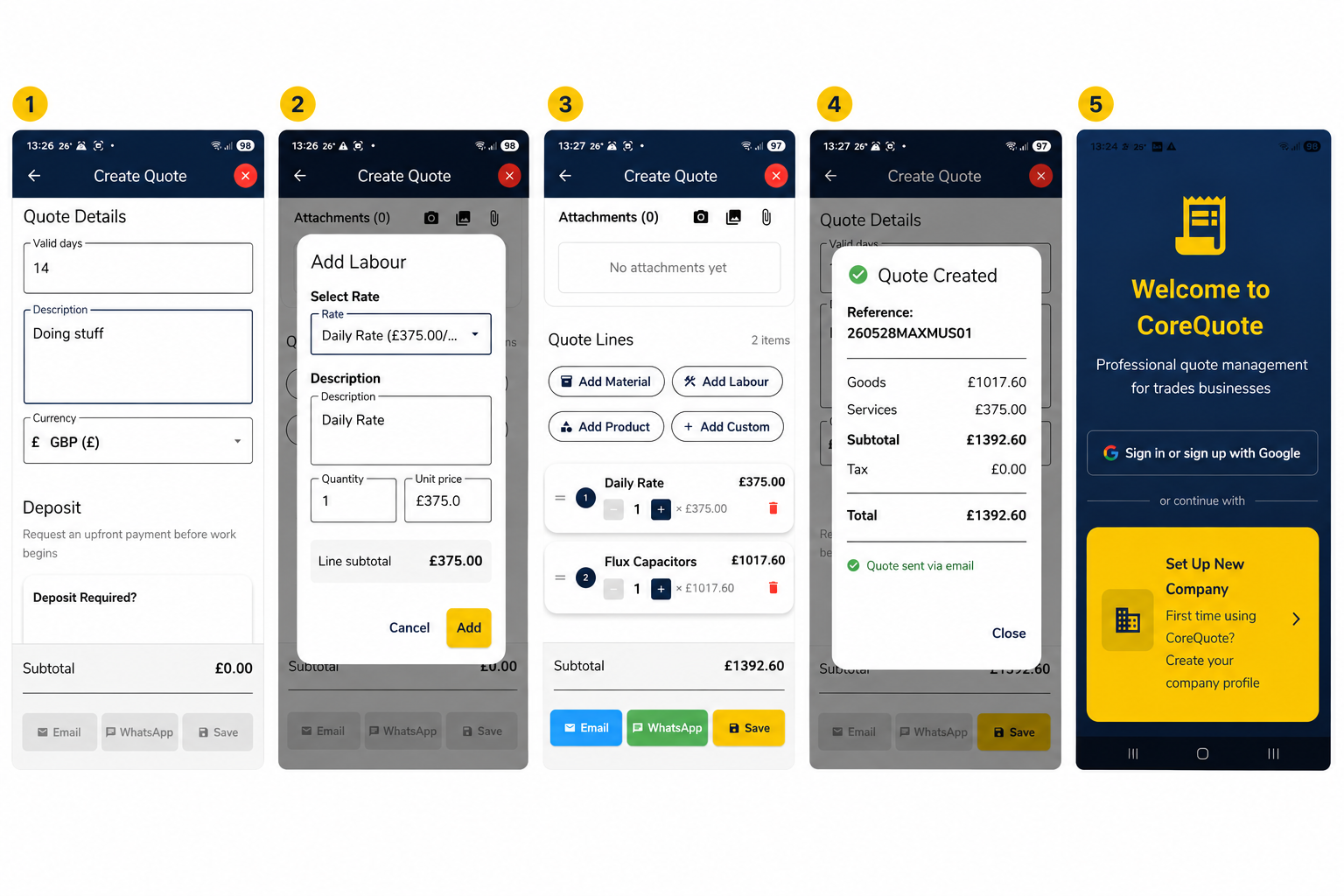 What App Do Tradespeople Use to Create Quotes?