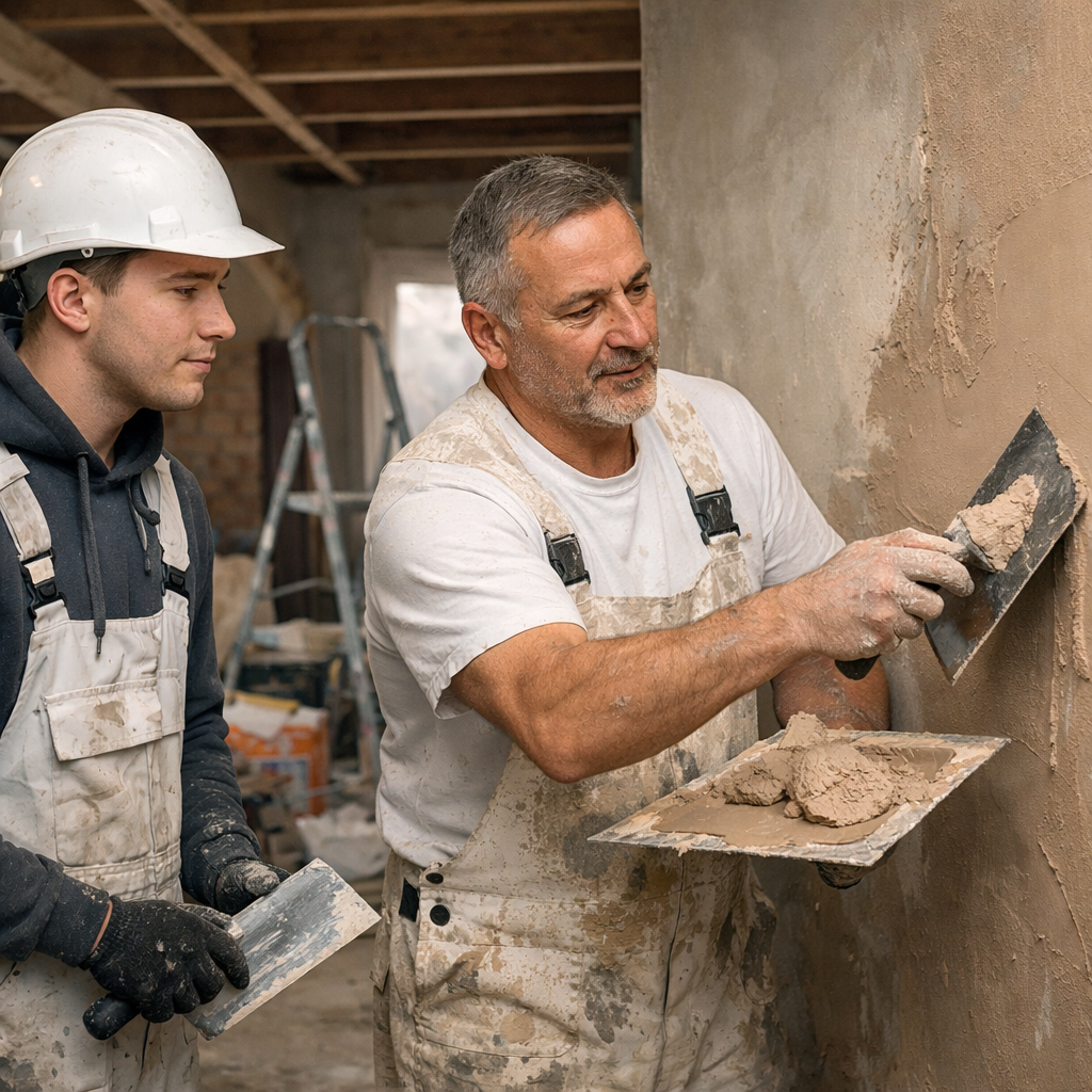 how long does it take to become a plasterer