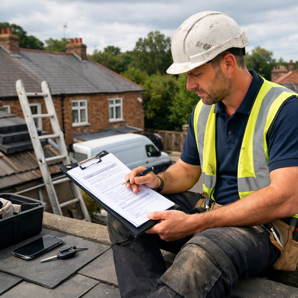 roofing business insurance requirements UK