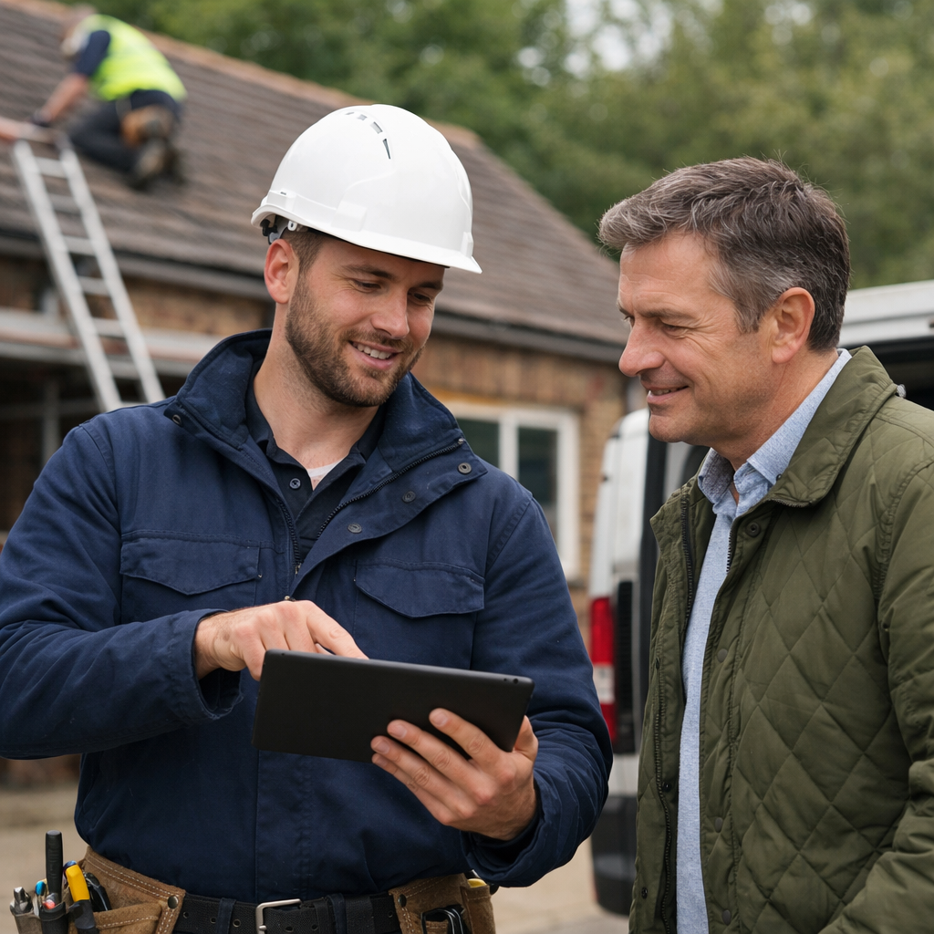 roofer day rate vs fixed price quote