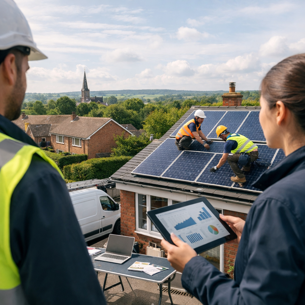 How to Market a Solar Installation Business in the UK