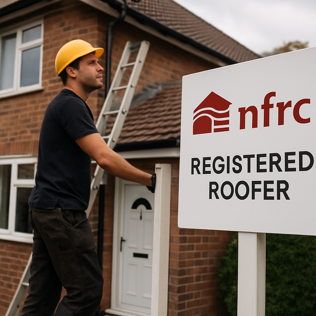 do roofers need to be registered UK