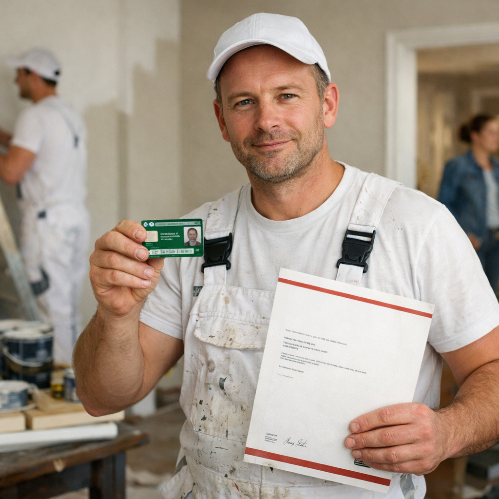 qualifications needed to be a painter and decorator UK