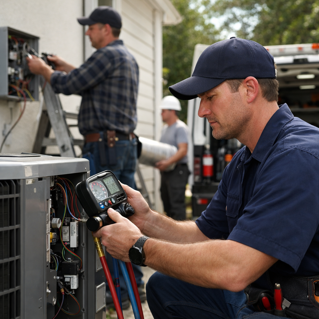 qualifications HVAC contractor USA USA