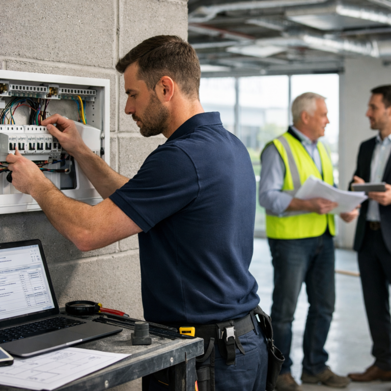 how electricians win commercial contracts faster quoting UK 2026