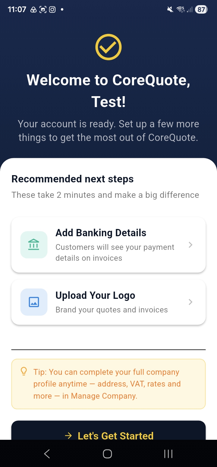 cq help start 03 next steps