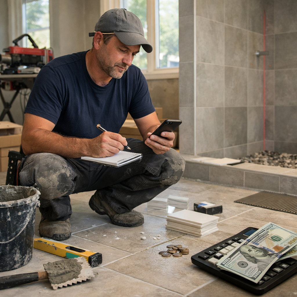 How Much Does a Tiler Charge Per Hour in the USA? (2026)