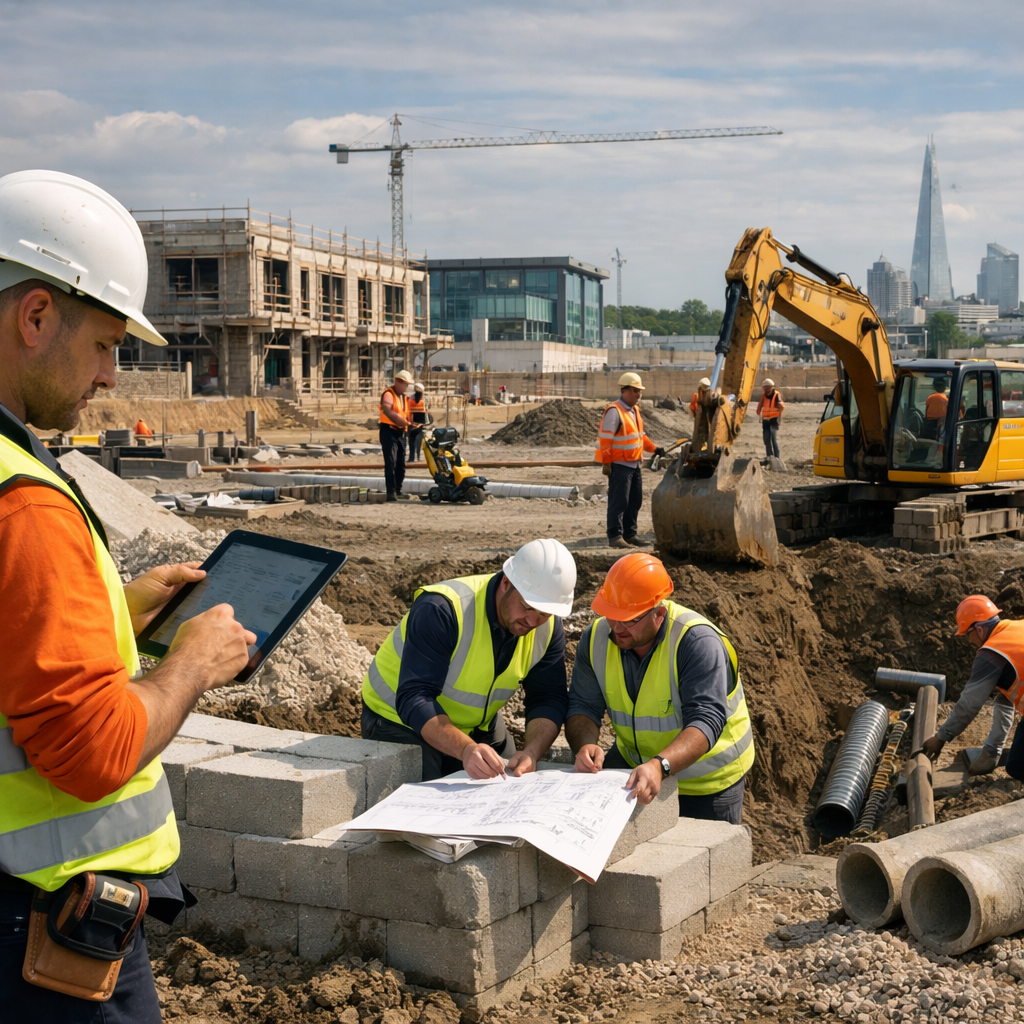 Groundworker professional commercial work UK 2026