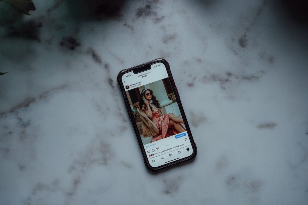 Social media analytics screen showing engagement for a contractor's Instagram renovation posts