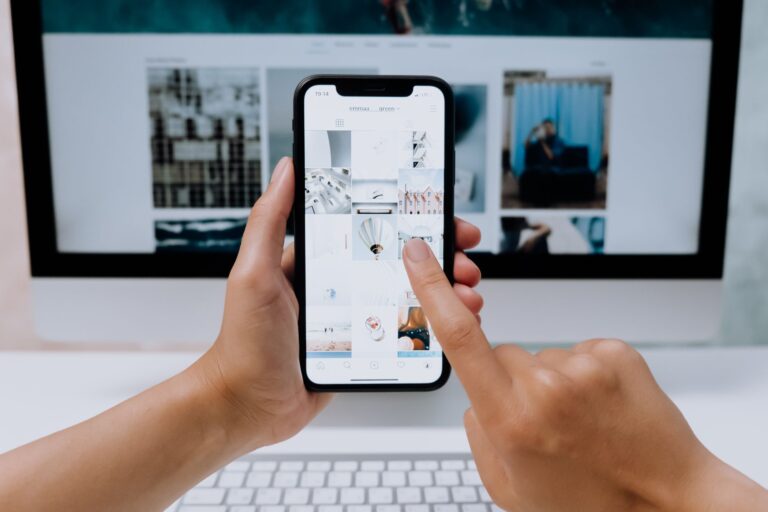 UK tradesperson's Instagram profile showing before and after renovation content with local engagement