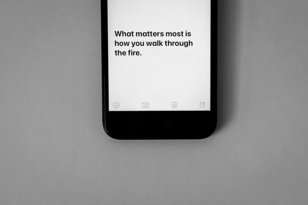Professional contractor quote displayed on a phone screen showing itemised breakdown with digital approval button