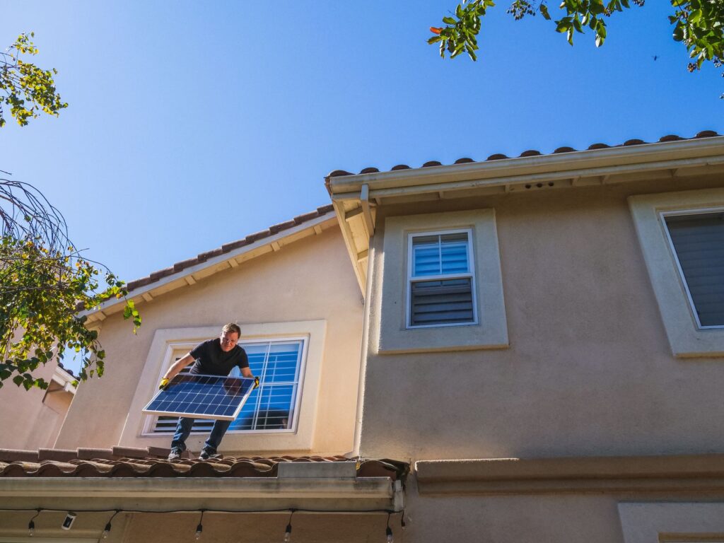 Solar Installer professional at work USA 2026